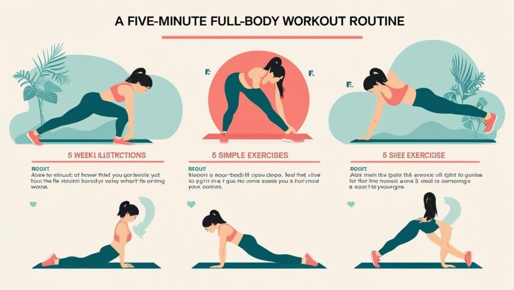 5-Minute Full Body Workout Routine