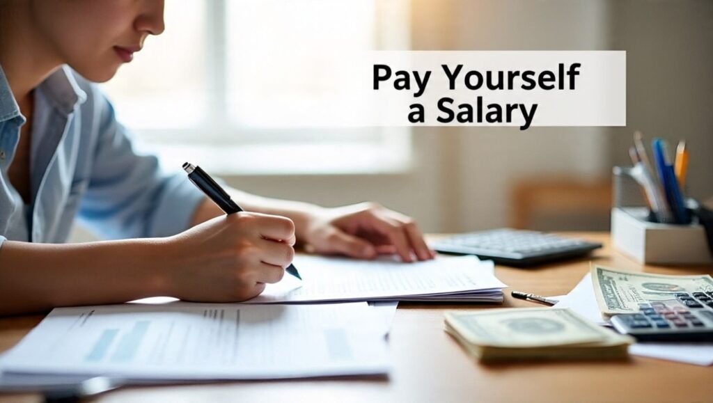 Use a Zero-Sum or "Pay Yourself a Salary" Budget
